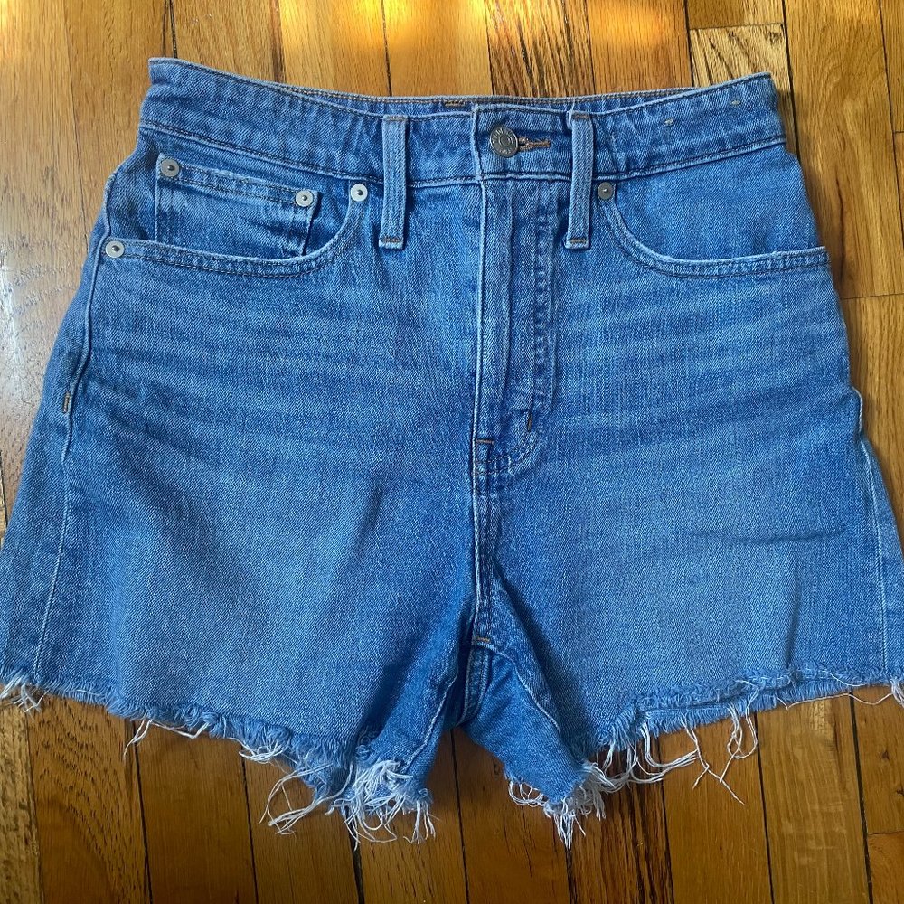 Madewell Curvy High-Rise Jean Shorts